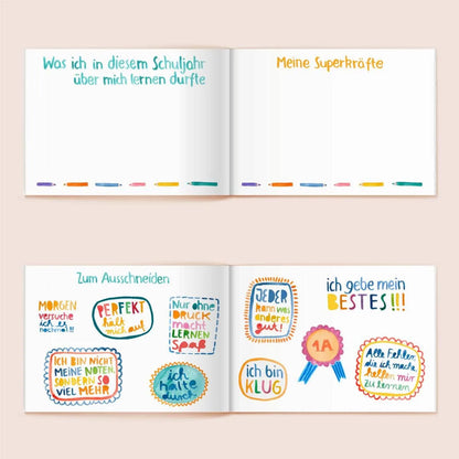 Mein erstes Schuljahr von Frau Ottilie, Blick ins Buch