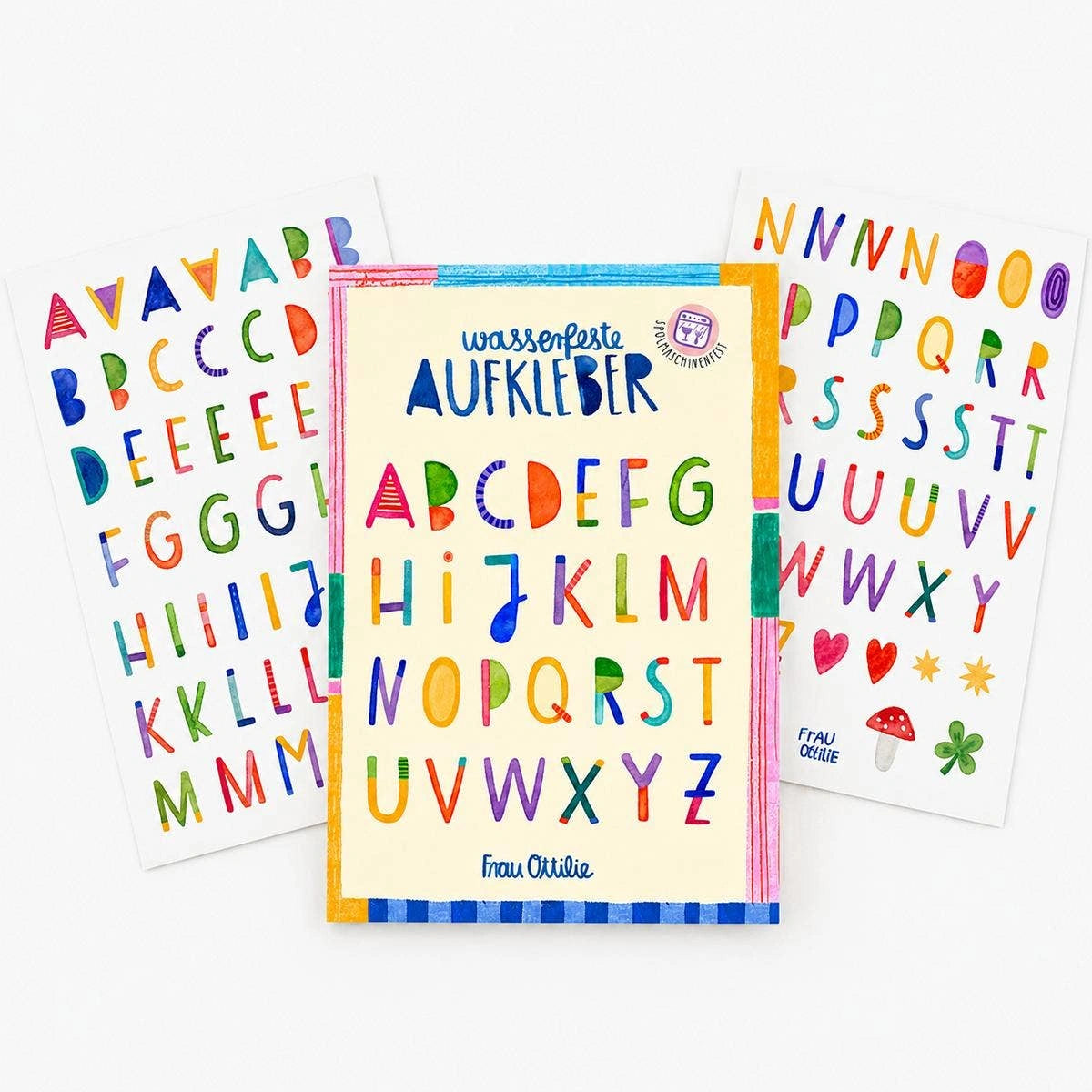 Stickerbogen - ABC