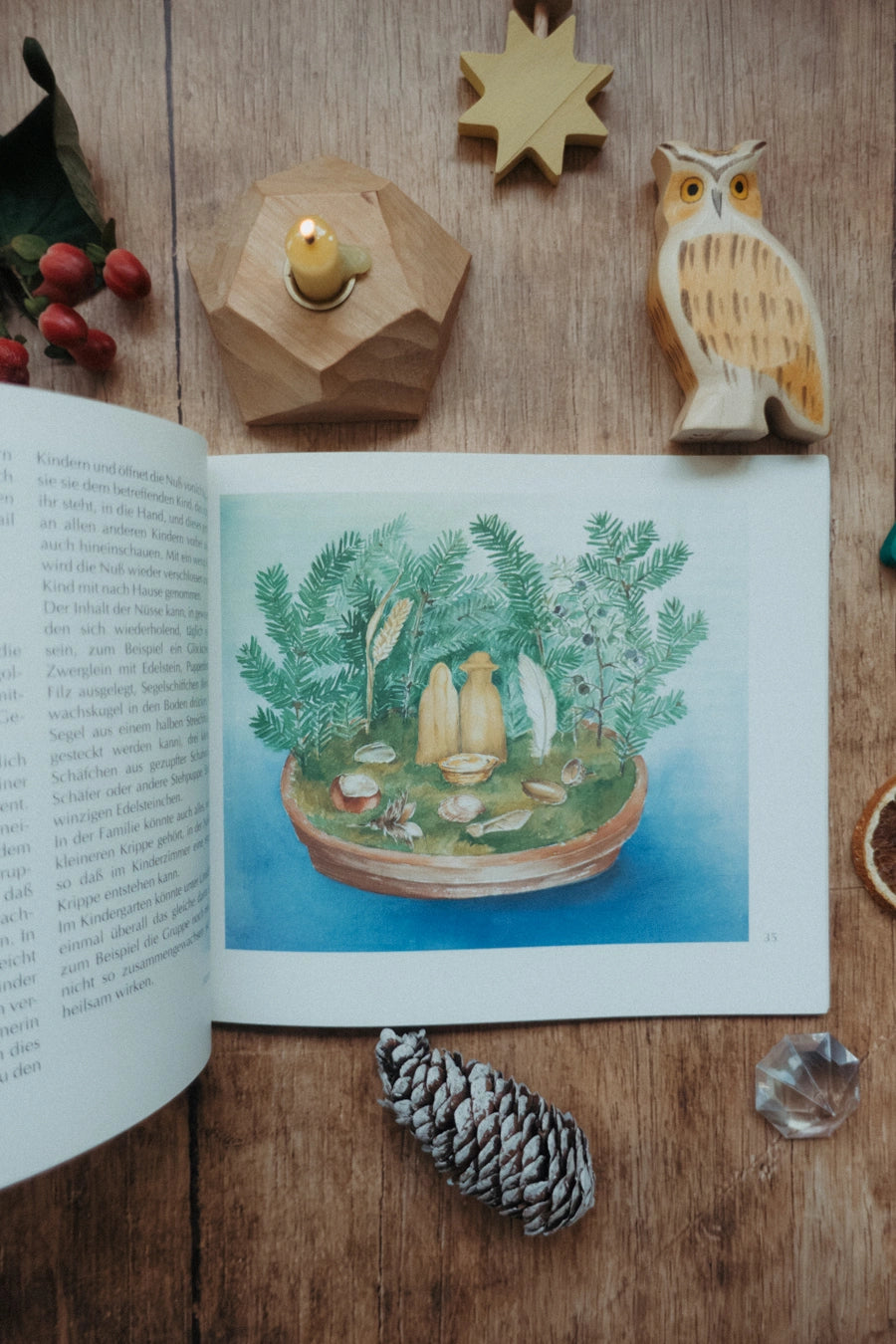 Feste im Kindergarten und Elternhaus, Blick ins Buch mit Bastelideen