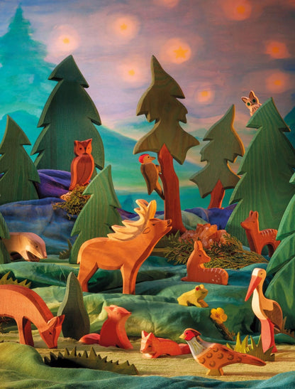 Ostheimer Frosch sitzend