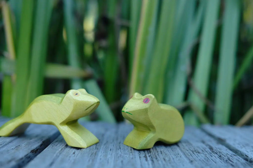 Holzfigur Frosch von HolzWald, Foto