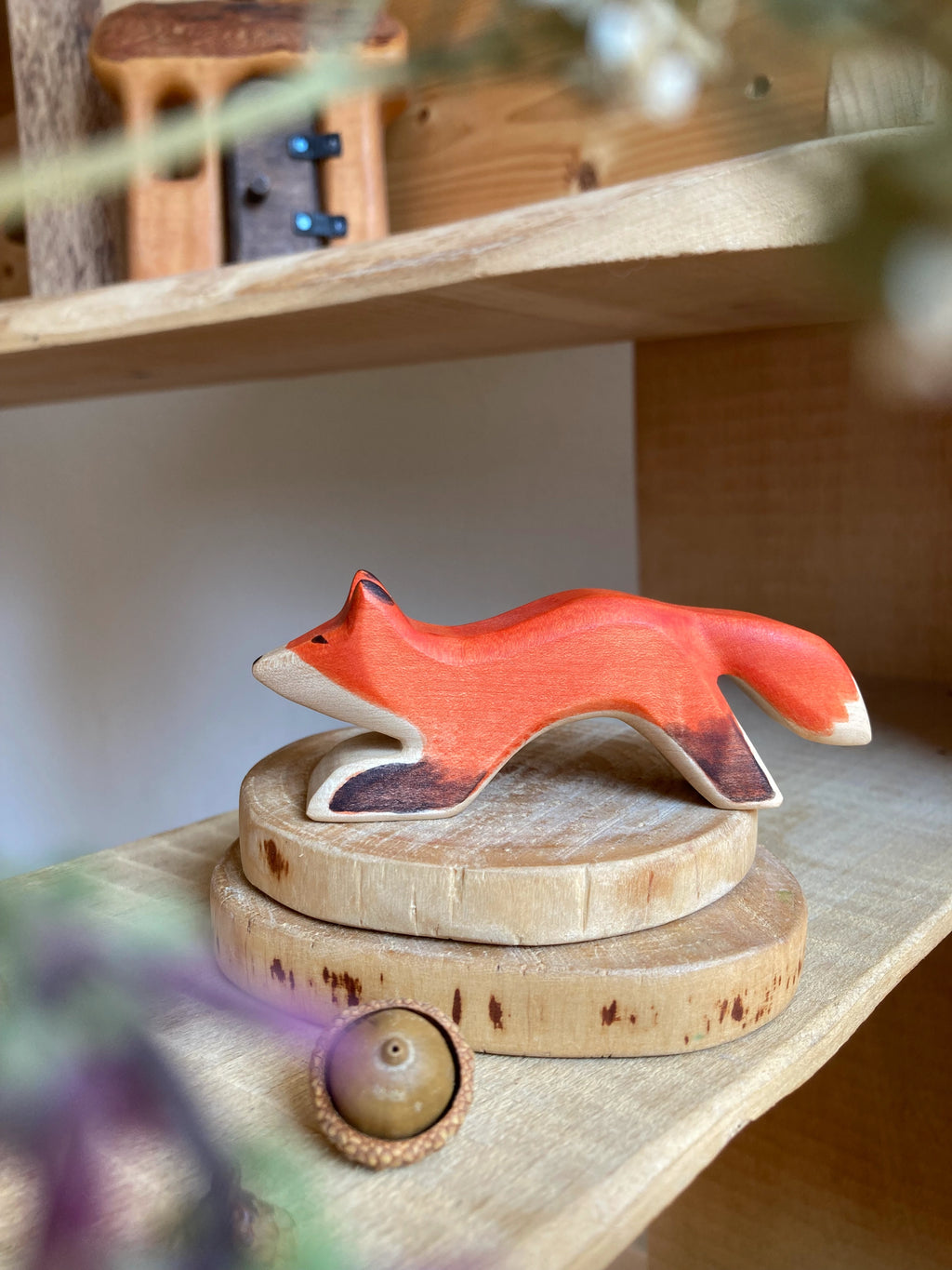 Holzfigur Fuchs klein von HolzWald, Foto