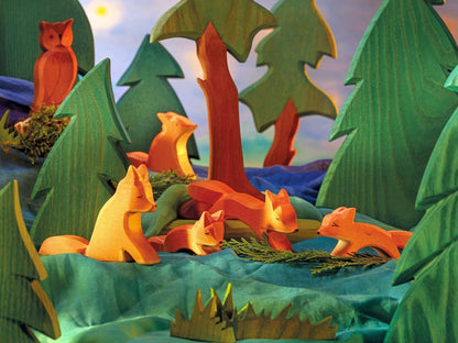 Ostheimer Fuchs klein schleichend