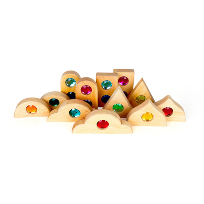 Bauspiel - Märchendächer 12 Teile