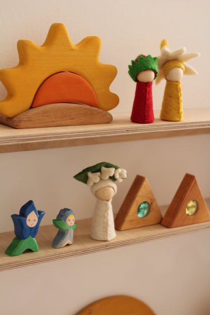 Bauspiel - Märchendächer 12 Teile