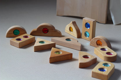 Bauspiel - Märchendächer 12 Teile