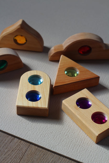 Bauspiel - Märchendächer 12 Teile