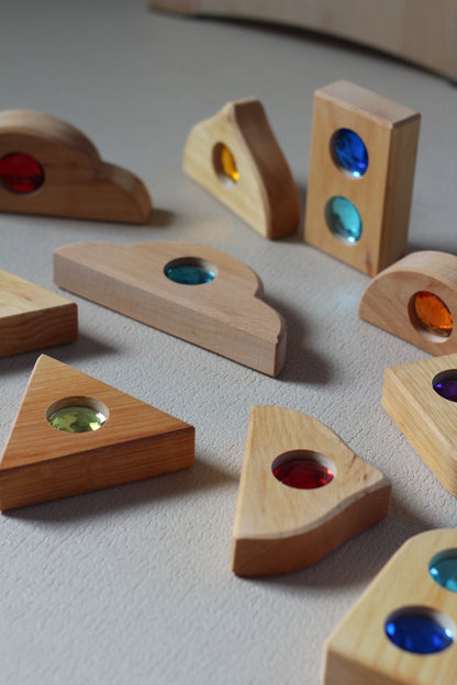 Bauspiel - Märchendächer 12 Teile