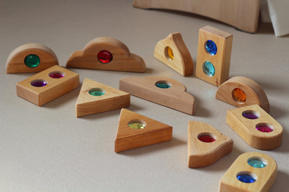 Bauspiel - Märchendächer 12 Teile