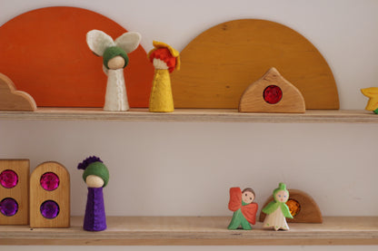 Bauspiel - Märchendächer 12 Teile