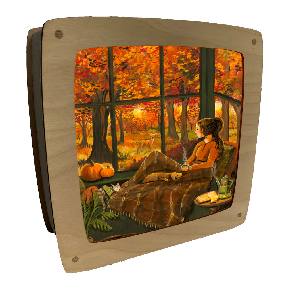 Motiv Gemütlich am Fenster