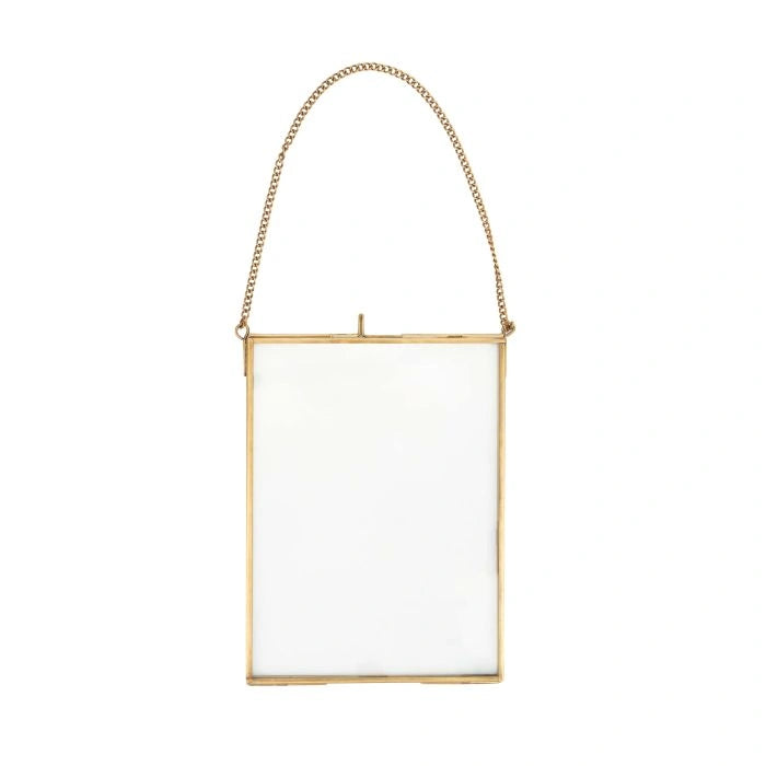 Bilderrahmen aus Glas & Eisen