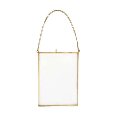 Bilderrahmen aus Glas & Eisen