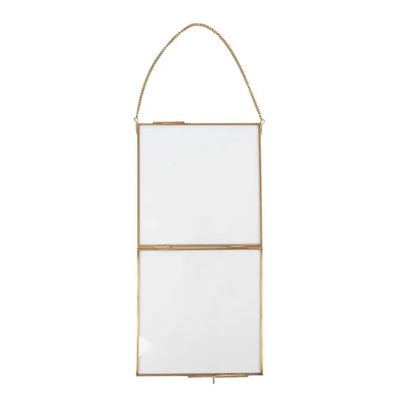 Bilderrahmen aus Glas & Eisen