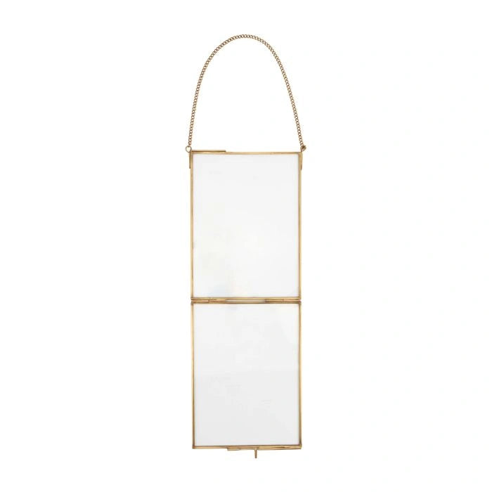 Bilderrahmen aus Glas & Eisen