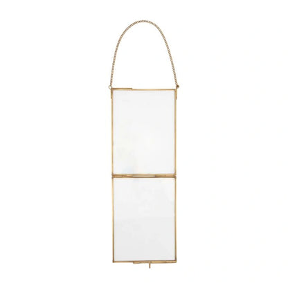 Bilderrahmen aus Glas & Eisen