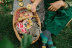Grapat Fruits Obst aus Holz, weitere Spielszene mit den Holzfrüchten