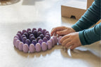 Grapat Mandala Egg Legeteile in Lila, Ansicht 1