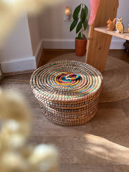 Korb mit Deckel 40x20