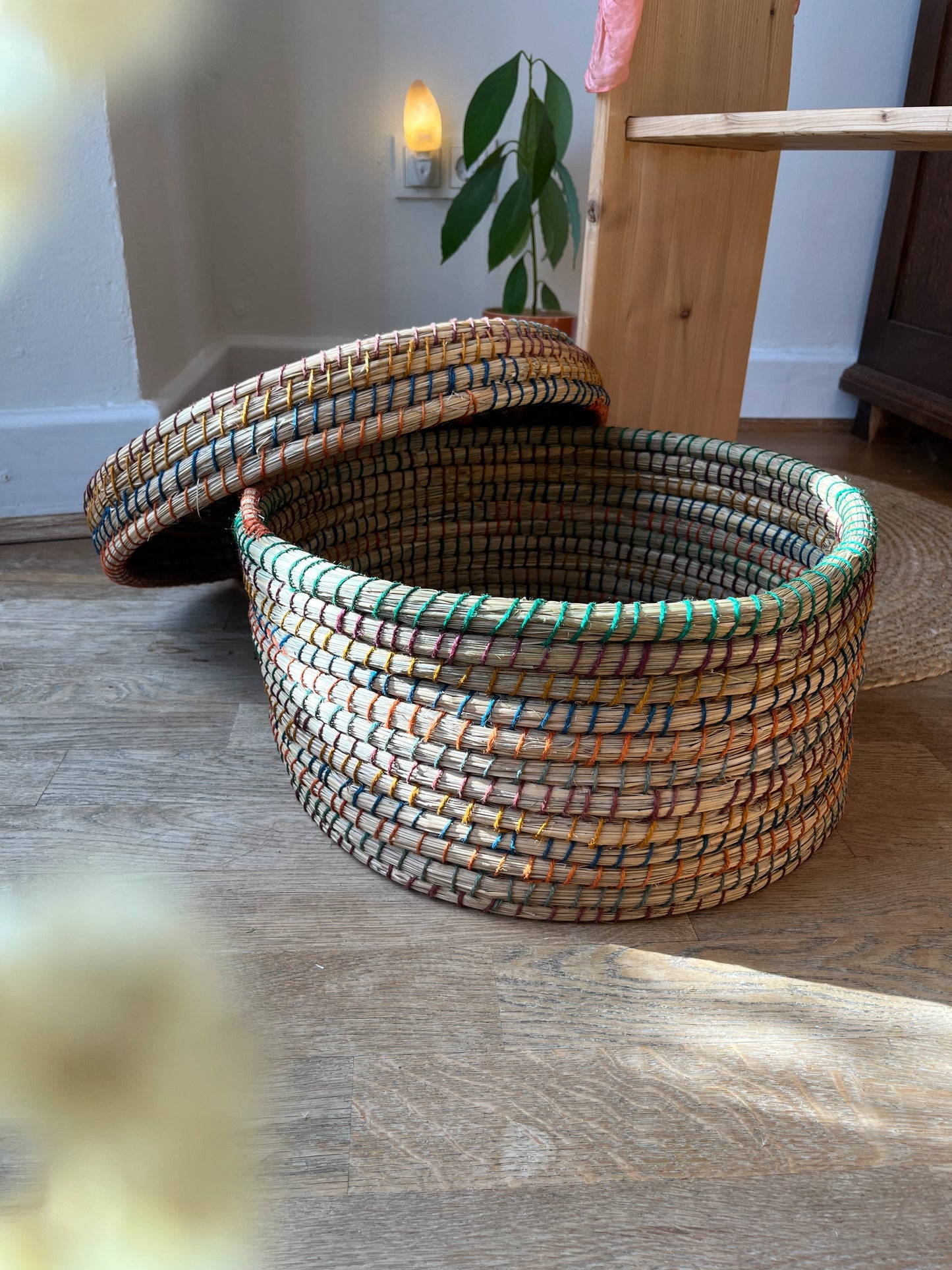 Korb mit Deckel 40x20