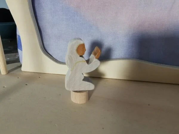 Stecker - Betende Frau - weiß