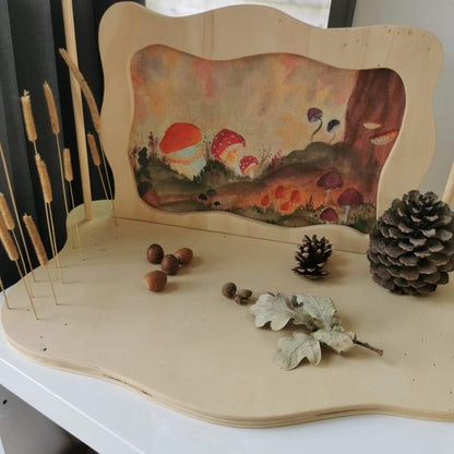 Erzähltafel - Pilze