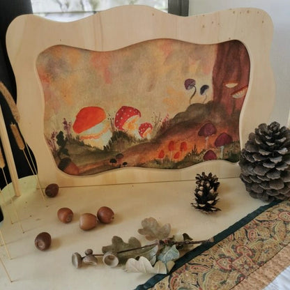 Erzähltafel - Pilze