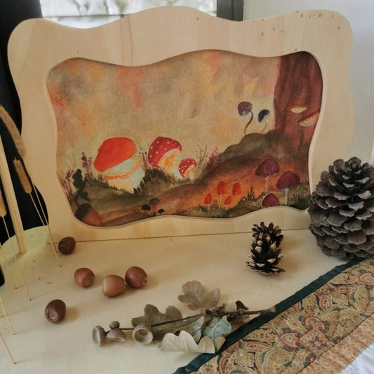 Erzähltafel - Pilze