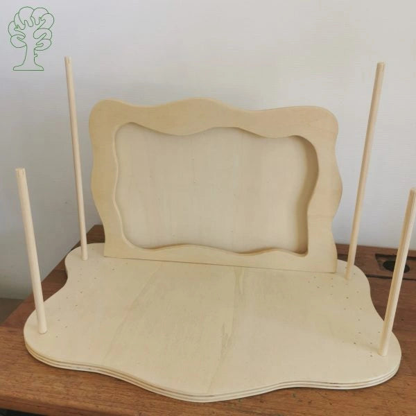 Jahreszeitentisch mit Thementafel A4