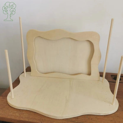 Jahreszeitentisch mit Thementafel A4