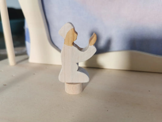 Stecker - Betender Mann - weiß