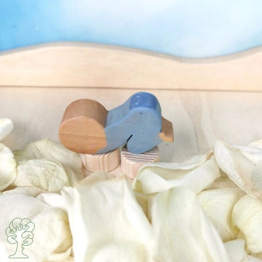 Stecker - Schlafendes Baby - Blau