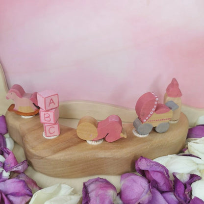 Stecker - Schlafendes Baby - Pink