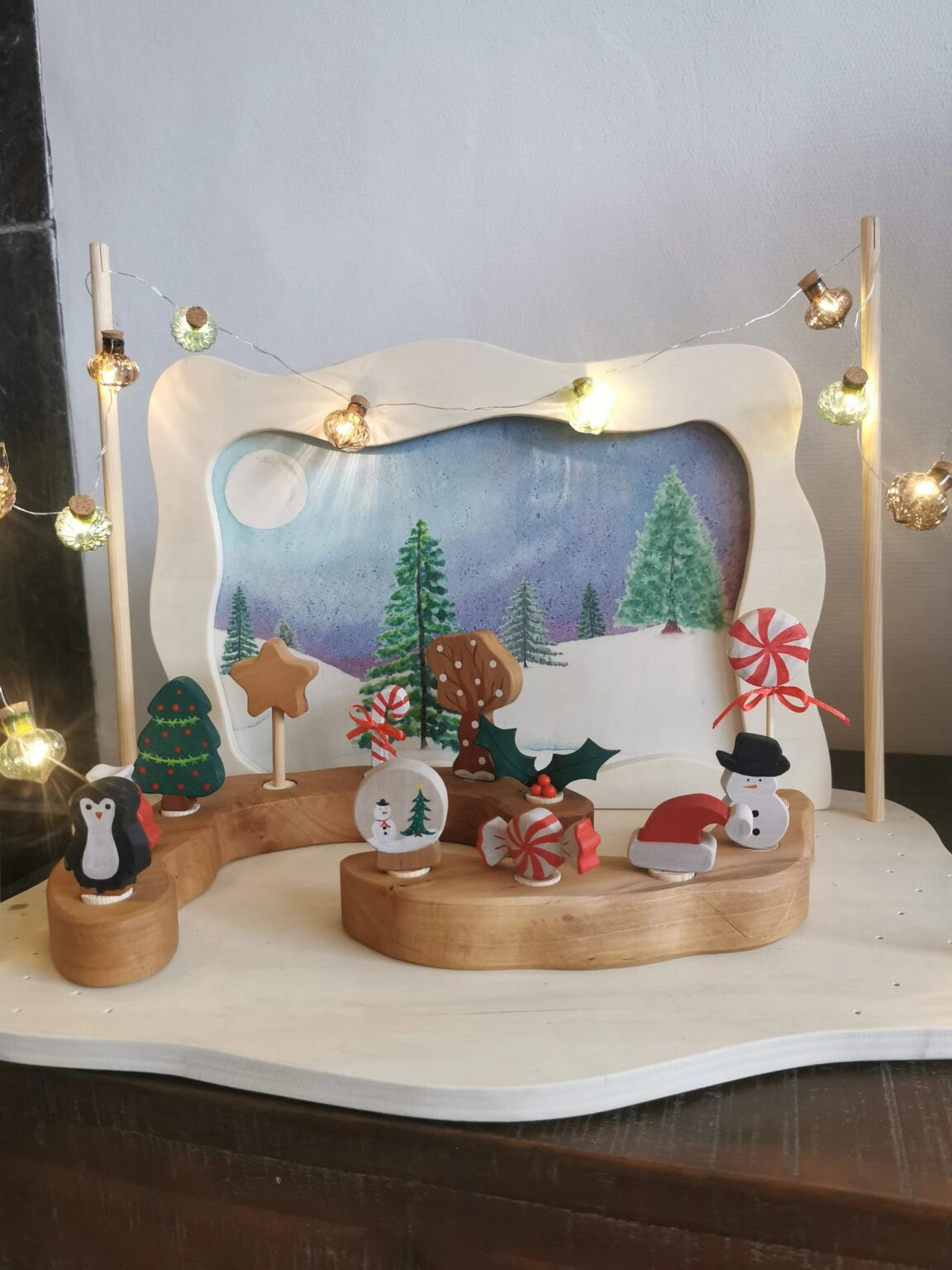 Stecker - Schneekugel