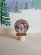 Stecker Schneekugel von Hamer & Zaag, Schneekugel ohne fallenden Schnee