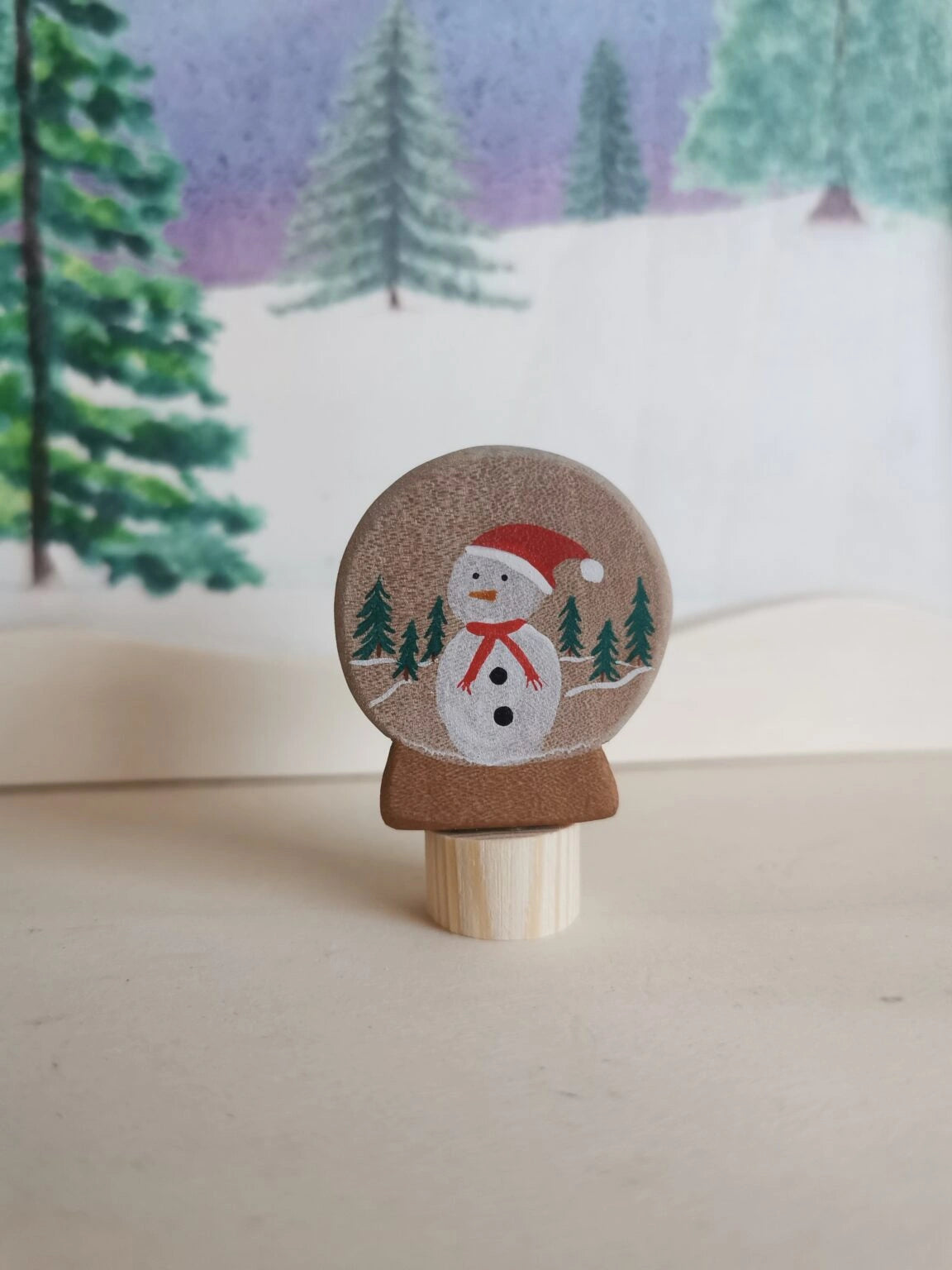 Stecker - Schneekugel
