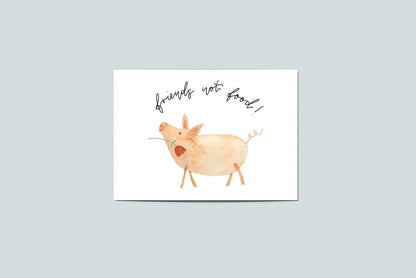 Friends Not Food - Schweinchen
