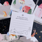 Adventskalender Kleine Gesten im Advent von Hannahs Firlefanz, Karte zum Ausfüllen für eine Buchempfehlung
