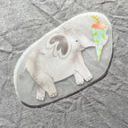 Bügelbild Einschulung Elefant von Hannahs Firlefanz