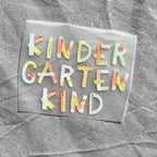 Bügelbild - Kindergartenkind