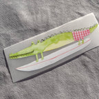 Bügelbild Krokodil auf Surfbrett von Hannahs Firlefanz, Foto, Ansicht 7