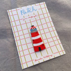 Bügelpatch Leuchtturm von Hannahs Firlefanz, Foto, Ansicht 7