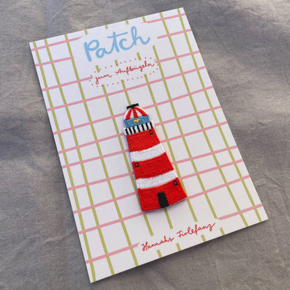 Bügelbild - Leuchtturm