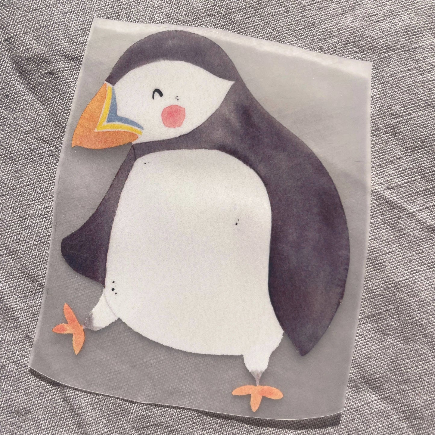Bügelbild - Papageientaucher