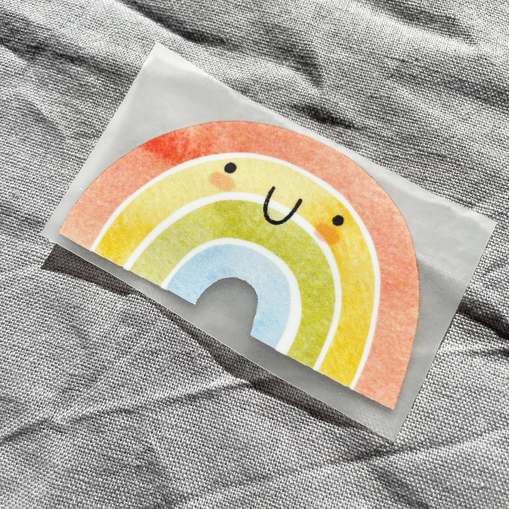 Bügelbild Regenbogen von Hannahs Firlefanz