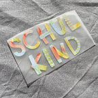 Bügelbild - Schulkind