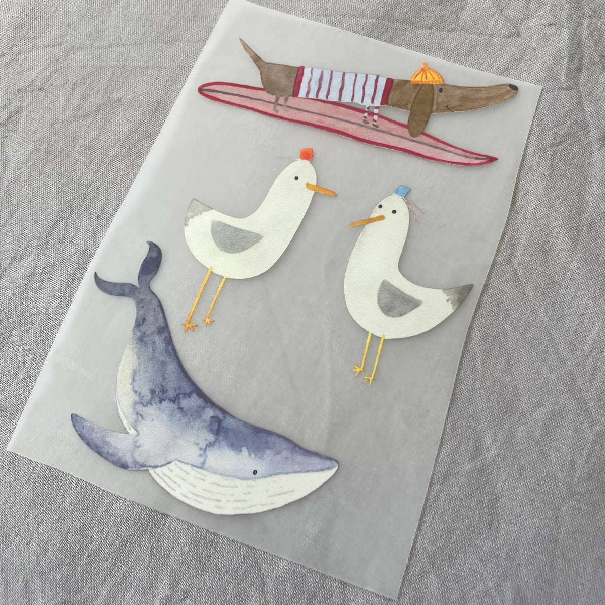 Bügelbild-Set Meer von Hannahs Firlefanz