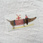 Bügelbild Weihnachtsdackel von Hannahs Firlefanz