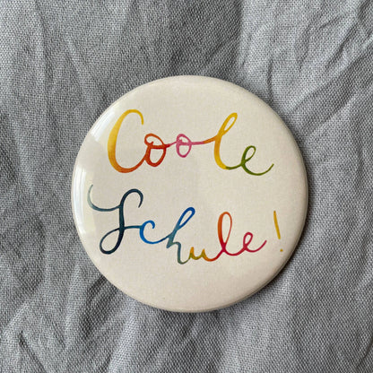Button - Coole Schule
