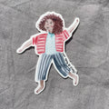 Sticker Let your heart sing von Hannahs Firlefanz